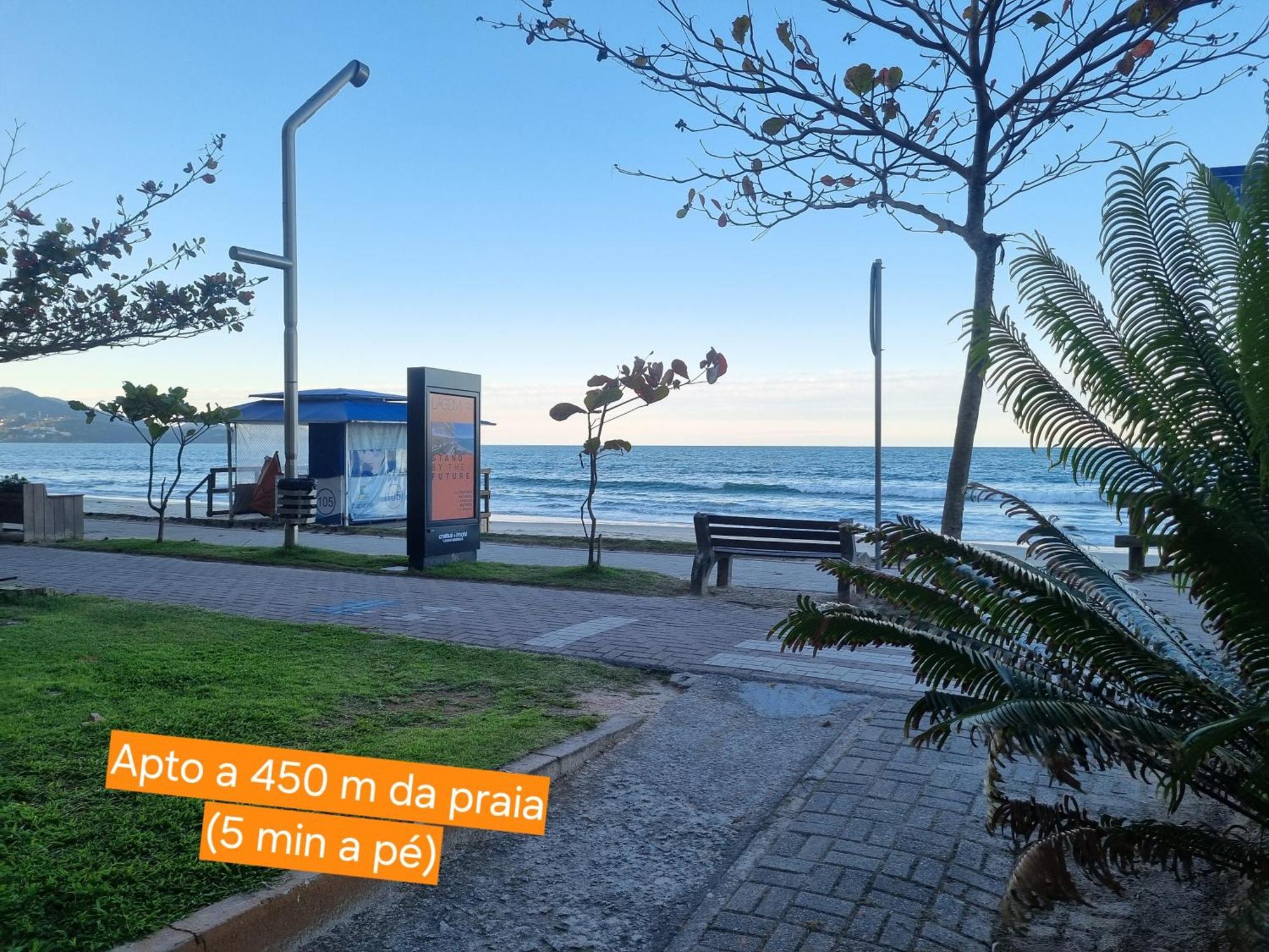Uma Quadra E Meia Do Mar Ar Wifi Smart Tv Itapema Exterior foto